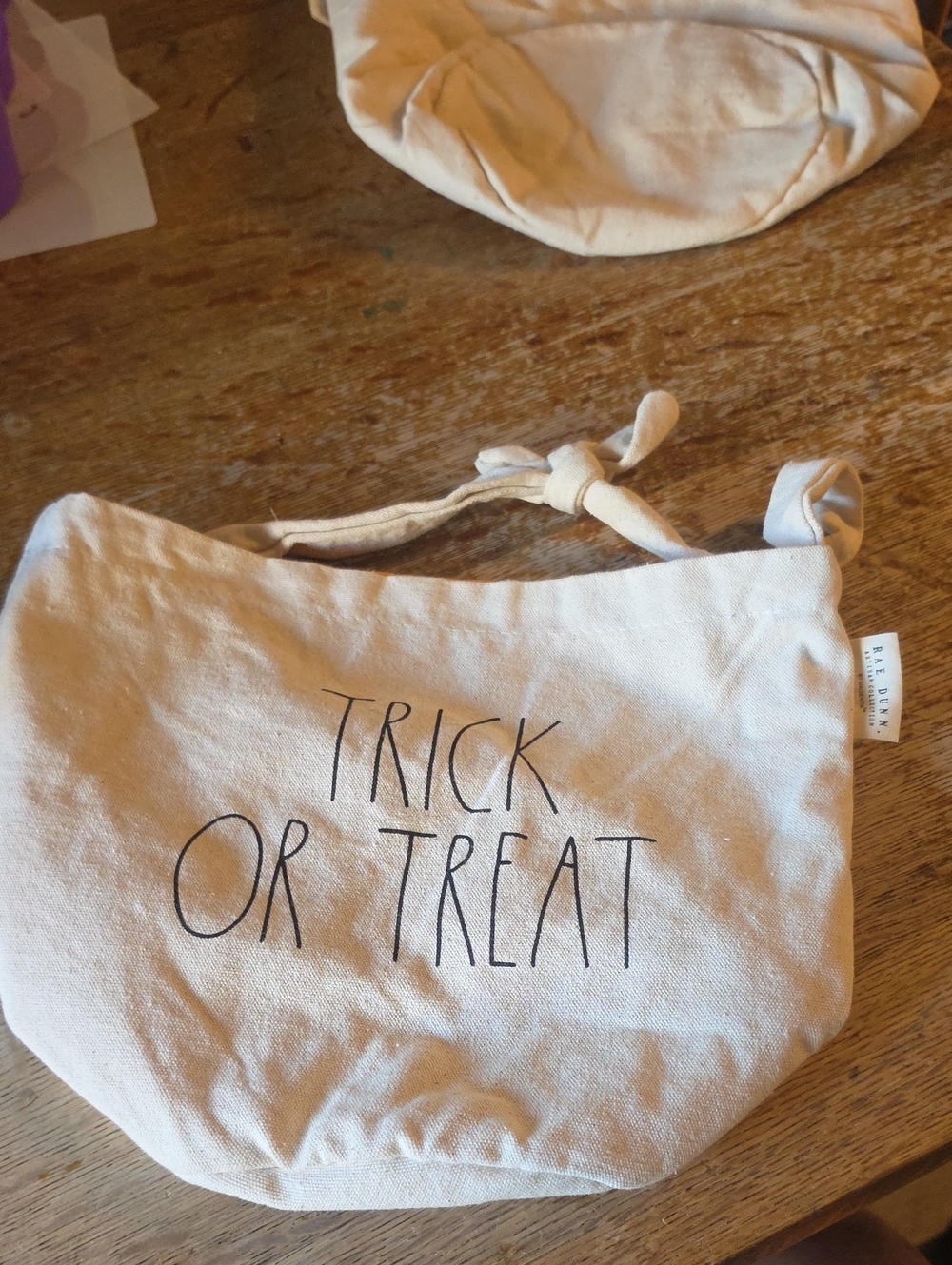 Rae Dunn Trick Or Treat Bag